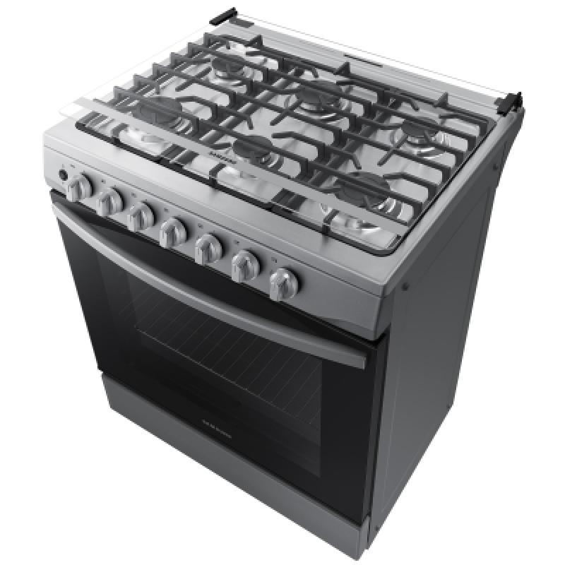 Samsung Estufa gas de 30" y horno de 5.2cuft nx52t3310