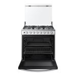Samsung Estufa a gas 6 quemadores con tapa de vidrio nx52t5511ls