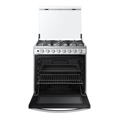 SAMSUNG ESTUFA A GAS 6 QUEMADORES CON TAPA DE VIDRIO NX52T5511LS