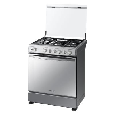 SAMSUNG ESTUFA A GAS DE 5 QUEMADORES DISEÃ‘O ESPEJO GRIS NX52T7522LS