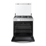 SAMSUNG ESTUFA A GAS DE 5 QUEMADORES DISEÃ‘O ESPEJO GRIS NX52T7522LS