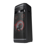 Lg Torre de sonido xboom ok99 de 2000w karaoke star pro dj wheel