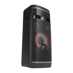Lg Torre de sonido xboom ok99 de 2000w karaoke star pro dj wheel