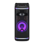 Lg Torre de sonido xboom ok99 de 2000w karaoke star pro dj wheel