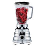 Oster Licuadora clasica cromada con perilla ergonomica de 3 velocidades 4655