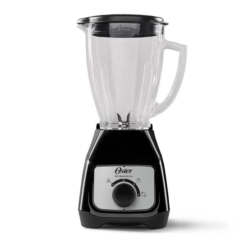 Oster Licuadora con jarra de vidrio de 1.5l y control de perilla blstkag