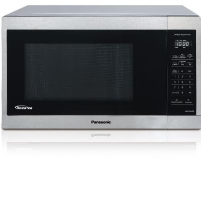 Panasonic Microondas de 1.3cuft inverter 1200w plateado nnsc649sr