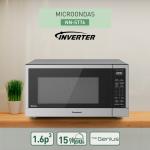 PANASONIC MICROONDAS FAMILIAR DE 1.6CUFT INVERTER GRIS NNST76