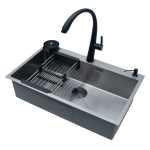 DRIJA FREGADOR EMPOTRABLE DE 84CM CON MANGUERA EXTRAIBLE PARMA