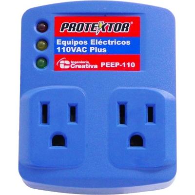 PROTEKTOR PROTECTOR DE VOLTAJE PARA  EQUIPOS ELECTRICOS 110VAC PLUS