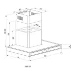 DRIJA EXTRACTOR DE GRASA DE 75CM QUADRATO 76