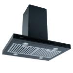 Drija Extractor de grasa tipo isla 75cm color negro quadrato 76