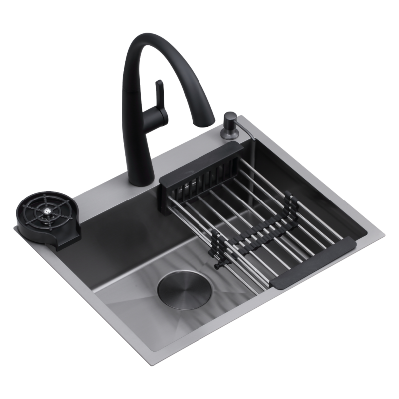 DRIJA FREGADOR EMPOTRABLE ACERO 61CM RAGUSA