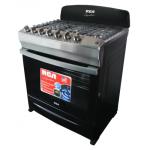 Rca Estufa de 6 quemadores 30" color negro 7604