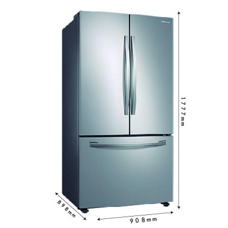 Samsung Refrigeradora inverter de 28cuft de puertas francesas rf28t5a01