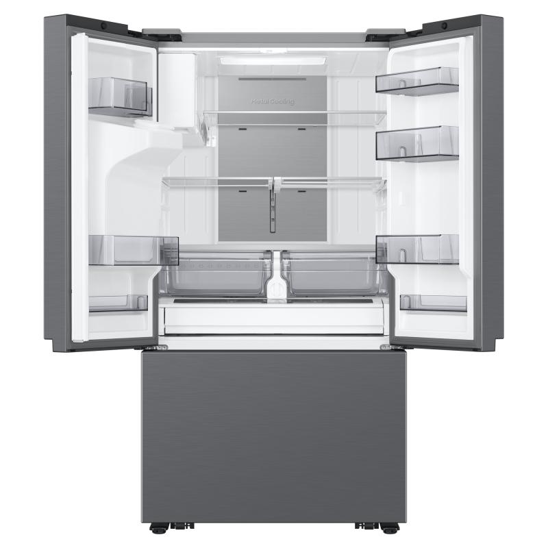 SAMSUNG REFRIGERADOR FRENCH DOOR DE 30.97CUFT DIGITAL INVERTER COLOR ACERO REFINADO RF32CG5410S9