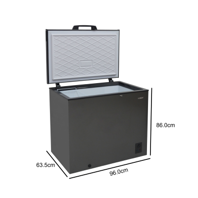 Sankey Congelador de 9.0cuft color gris rfc992