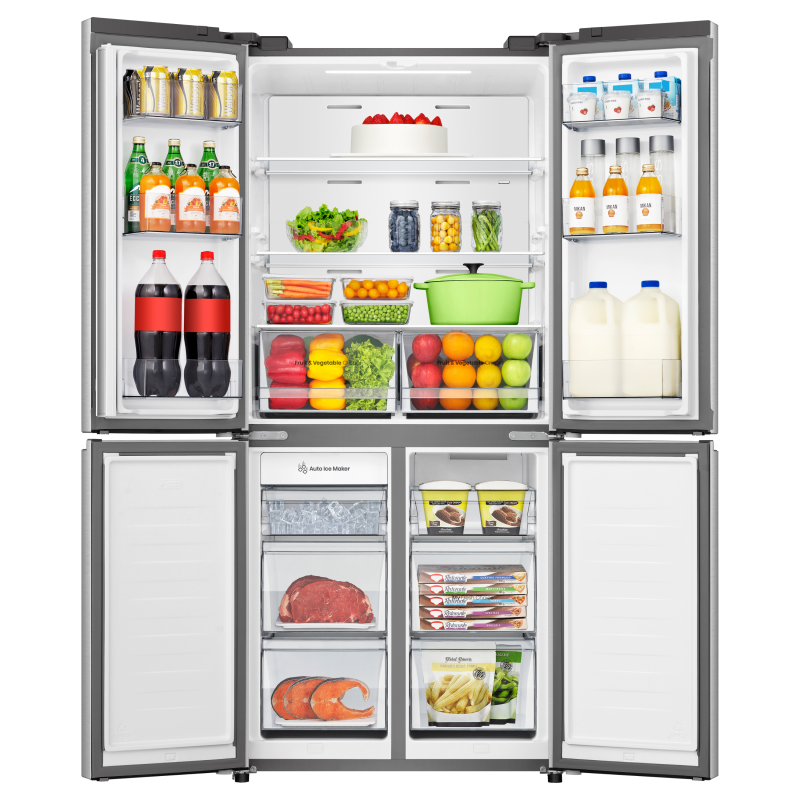 HISENSE REGRIGERADOR CROSS DOOR DE 17.1CUFT ECO INVERTER RQ171B