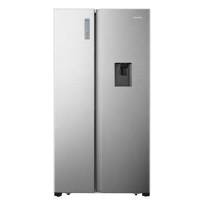 HISENSE REFRIGERADORA SIDE BY SIDE DE 18.4CUFT CON DISPENSADOR DE AGUA RS19N6
