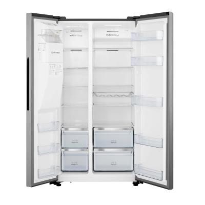 HISENSE REFRIGERADOR SIDE BY SIDE DE 19CUFT CON DISPENSADOR RS19W6