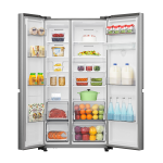 HISENSE REFRIGERADOR SIDE BY SIDE DE 22.9CUFT INVERTER RS230
