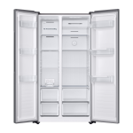 SAMSUNG REFRIGERADOR SIDE BY SIDE DE 18.2CUFT INVERTER COLOR GRIS RS52B3000M9