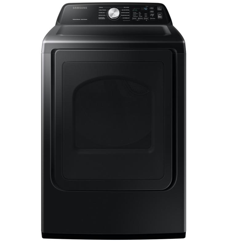 SAMSUNG SECADORA A GAS DE 22KG CARGA FRONTAL CON SENSOR DRY COLOR BLACK CAVIAR DV22A3400