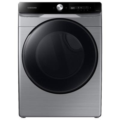 Samsung Secadora a gas carga frontal de 22kg color silver dv22c6370pp
