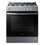 Samsung Estufa gas de 30" y horno de 5.2cuft nx52t3310