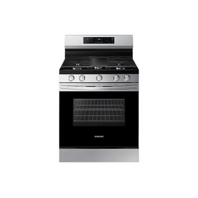 SAMSUNG ESTUFA A GAS DE 30" CON 5 QUEMADORES NX60A6115SS