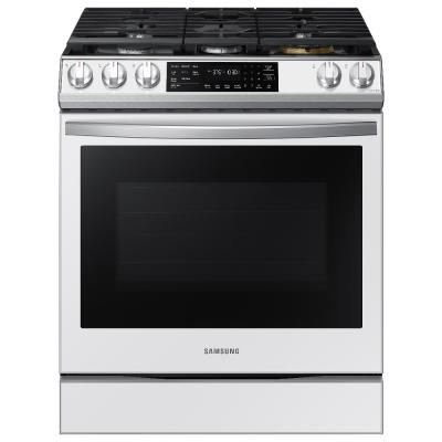SAMSUNG ESTUFA A GAS BESPOKE DE 30" 5 QUEMADORES TRUE CONVECTION NX60BB851512