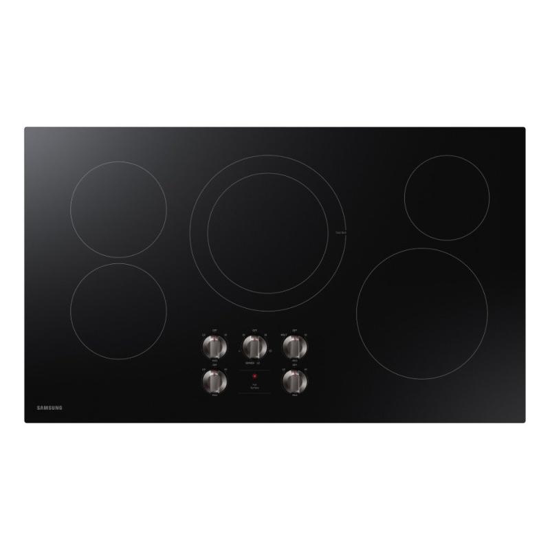 SAMSUNG ESTUFA ELECTRICA EMPOTRABLE DE 36" MESA DE CERAMICA VIDRIO NZ36R5330RK