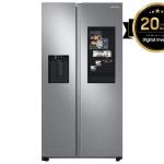 Samsung Refrigerador side by side de 21.5cuft con tablero familiar rs22a5561