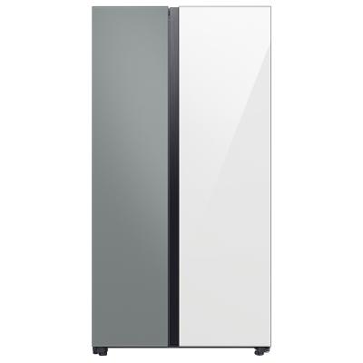 Samsung Refrigerador side by side bespoke de 23cuft digital inverter rs23cb700a7g