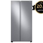 SAMSUNG REFRIGERADOR SIDE BY SIDE DE 22.8CUFT COLOR SILVER MIRROR RS23T5B00