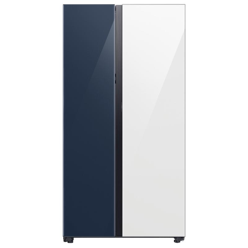 SAMSUNG REFRIGERADOR SIDE BY SIDE DE 28CUFT BESPOKE CON CENTRO DE BEBIDAS RS28CB760A7N