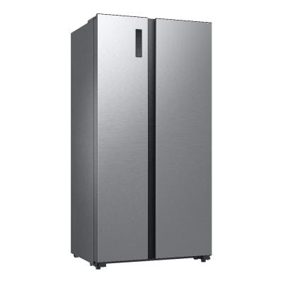 SAMSUNG REFRIGERADOR SIDE BY SIDE DE 18.2CUFT INVERTER COLOR GRIS RS52B3000M9