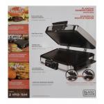 BLACK & DECKER 3 EN 1 WAFLERA PARRILLA PLANCHA G49TD