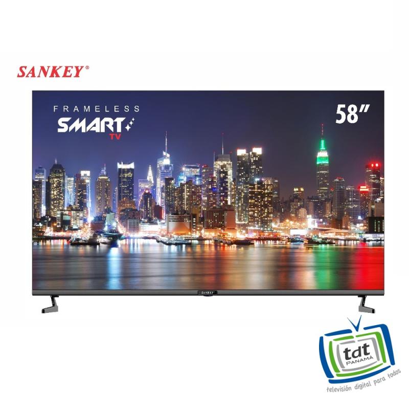 Sankey Smart tv de 58" hdr 4k uhd diseño super delgado cled58dw