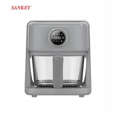 Sankey Freidora de aire 3l con jarra de vidrio color gris frw3012