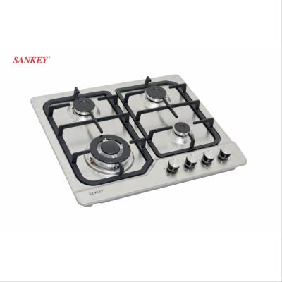 SANKEY ESTUFA EMPOTRABLE 24" A GAS DE 4 QUEMADORES GSH590