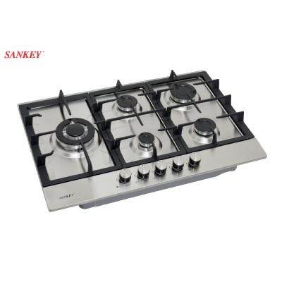 SANKEY ESTUFA EMPOTRABLE DE 30" A GAS 5 QUEMADORES GSH791