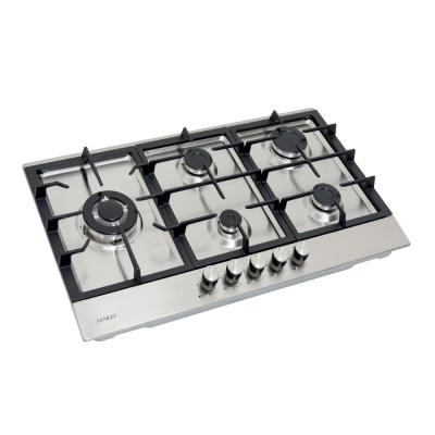 SANKEY ESTUFA EMPOTRABLE DE 35" A GAS 5 QUEMADORES 992SCM