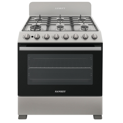 Sankey Estufa a gas de 30" a gas color acero lyra