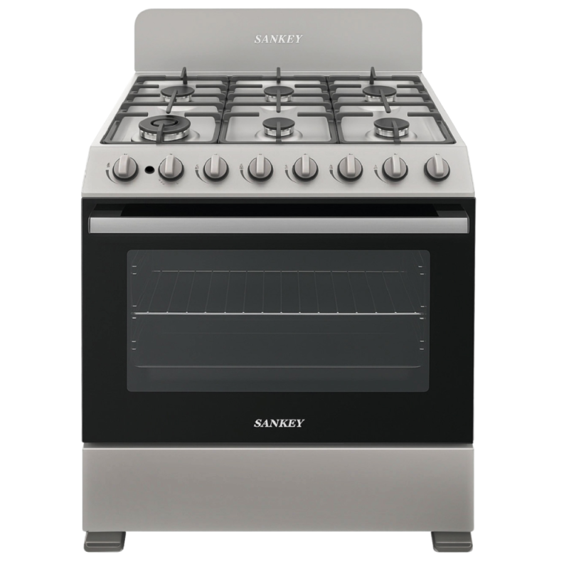 Sankey Estufa a gas de 30" a gas color acero lyra