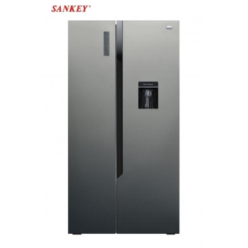 SANKEY REFRIGERADORA SIDE BY SIDE CON FUNCION INVERTER DE 18.3CUFT RF20INS53