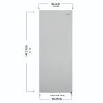 SANKEY CONGELADOR VERTICAL DE 6.9CUFT RFC706