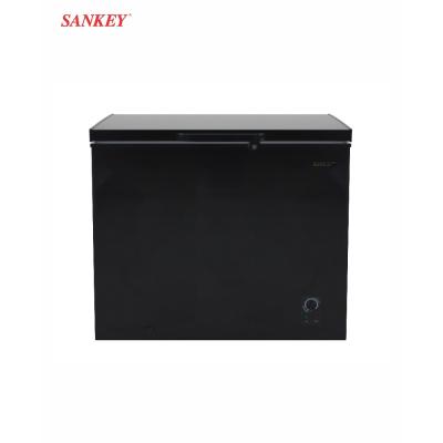 Sankey Congelador horizontal de 6.9cuft color negro rfc791
