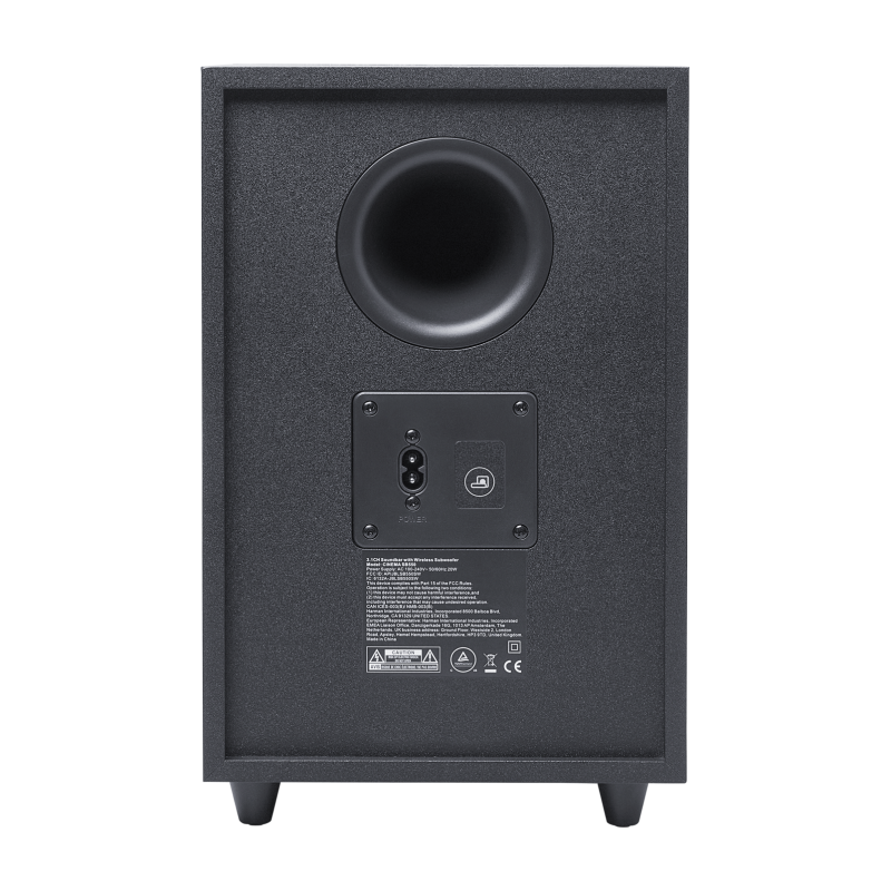 JBL BARRA DE SONIDO DE 3.1CH CINEMA SB500 CON SUBWOOFER INALAMBRICO