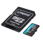 KINGSTON MEMORIA MICROSD DE 512GB CANVAS GO PLUS CON ADAPTADOR SD